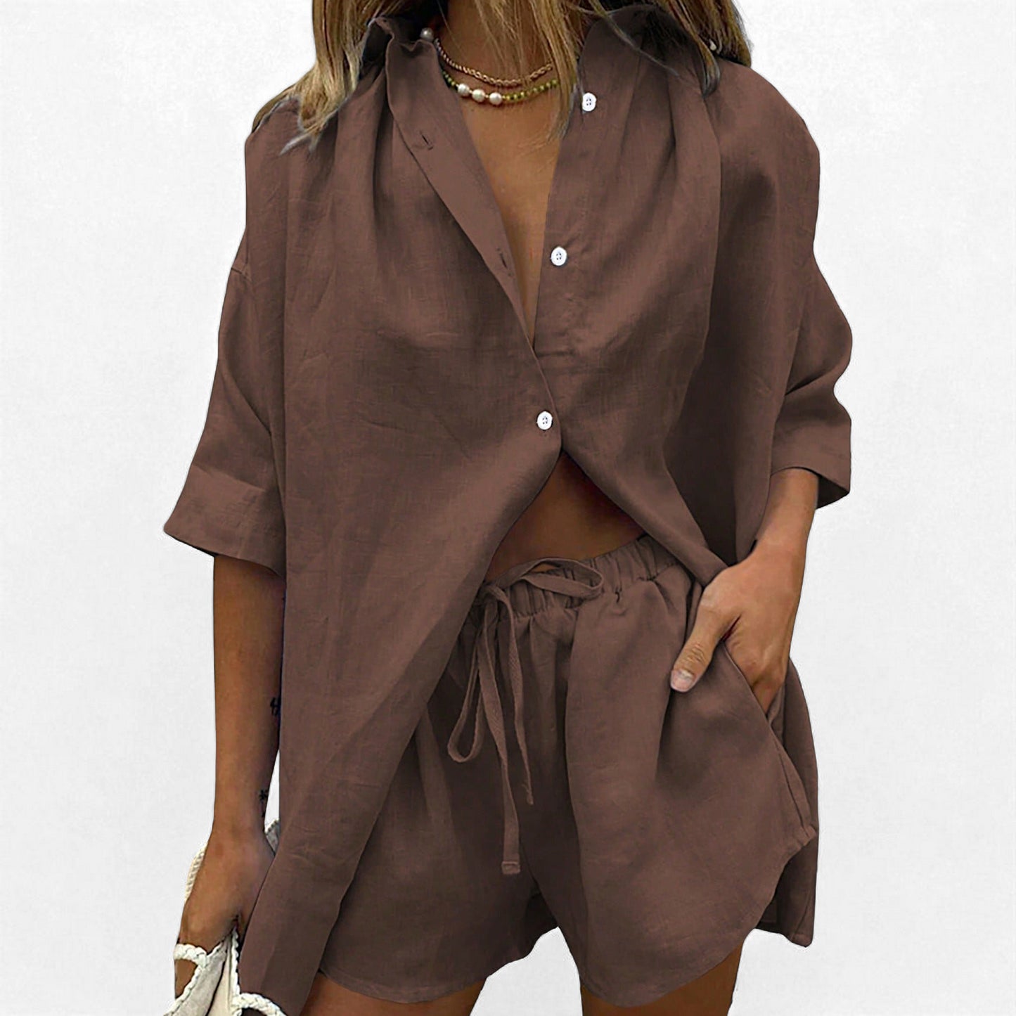 Women’s Everyday Stylish Two-Piece Outfit