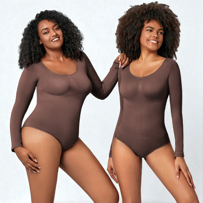 Women’s Seamless One-Piece Corset Bodysuit – Shaping & Slimming Fit