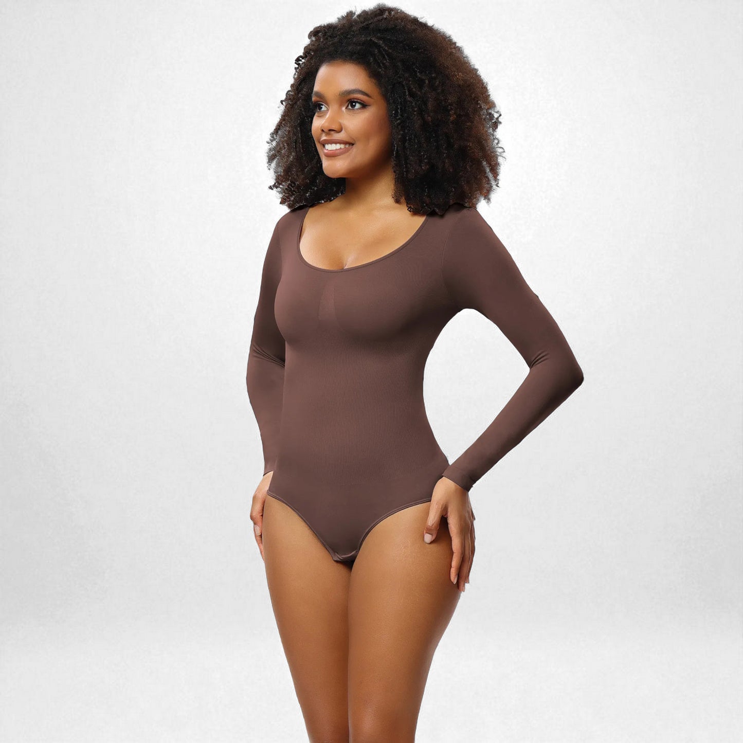 Women’s Seamless One-Piece Corset Bodysuit – Shaping & Slimming Fit