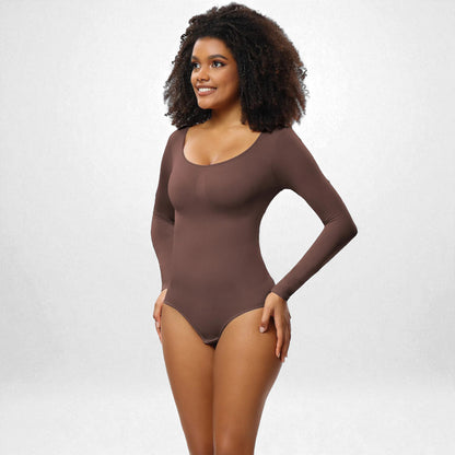 Women’s Seamless One-Piece Corset Bodysuit – Shaping & Slimming Fit