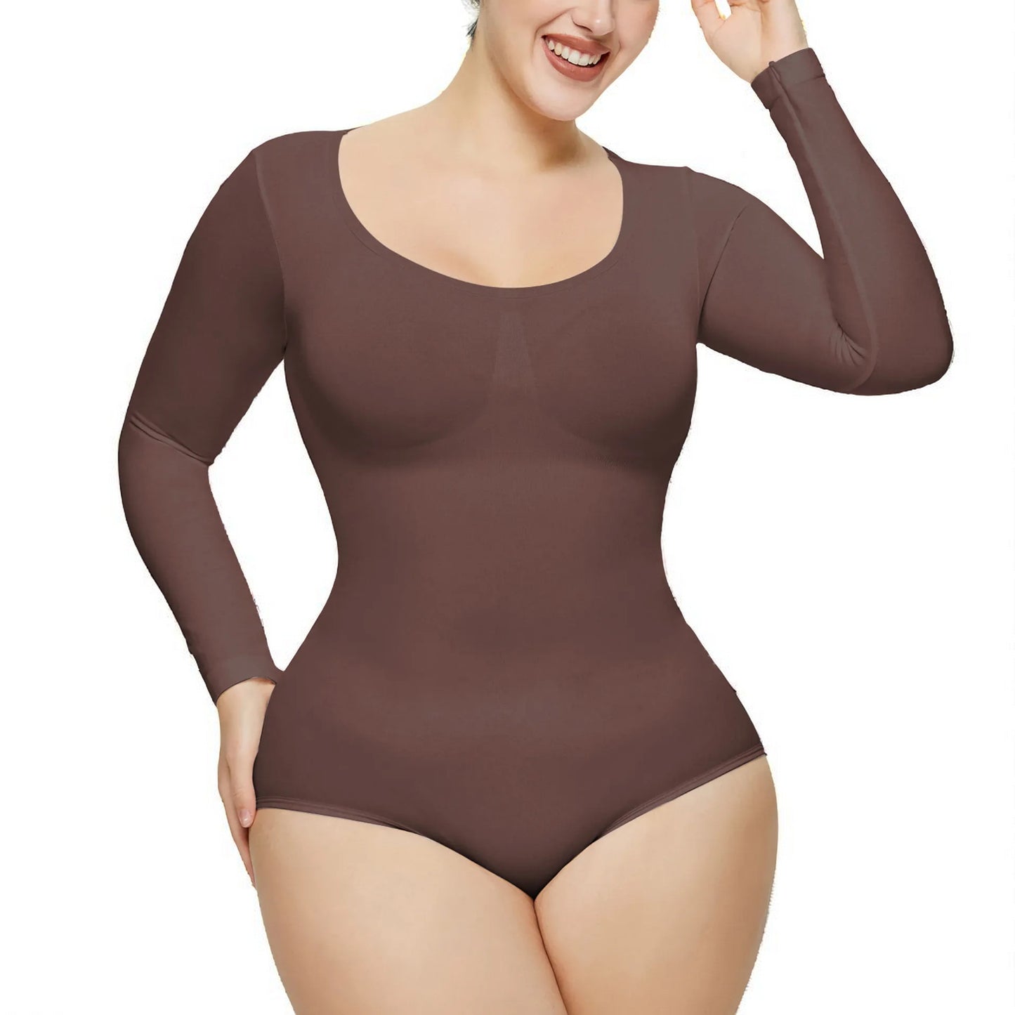Women’s Seamless One-Piece Corset Bodysuit – Shaping & Slimming Fit