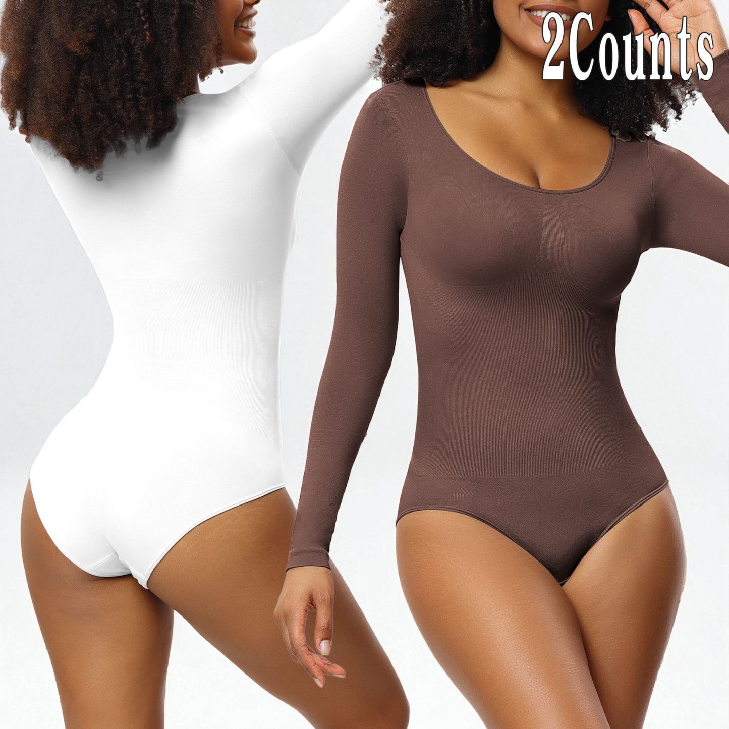Women’s Seamless One-Piece Corset Bodysuit – Shaping & Slimming Fit
