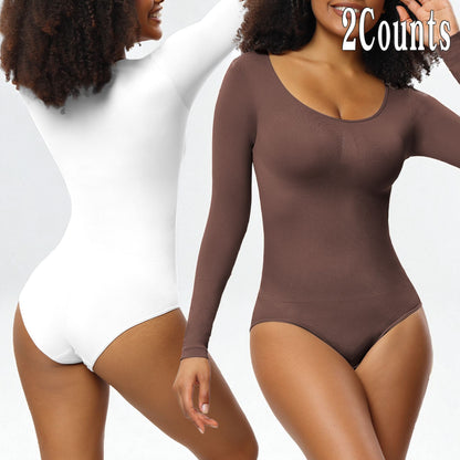 Women’s Seamless One-Piece Corset Bodysuit – Shaping & Slimming Fit