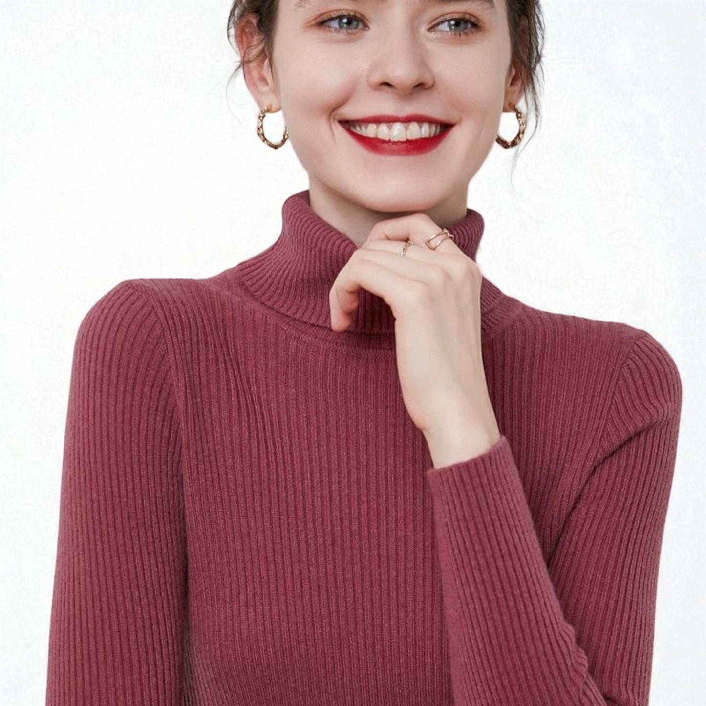 Women’s Stylish Slim Pullover Sweater – Cozy Daily Outfit