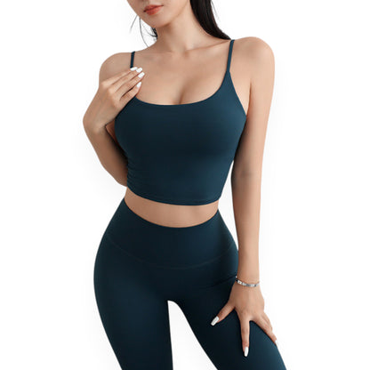 Yoga Fitness Spaghetti Strap Tank Top for Women – Lightweight, Breathable Workout Cami for Gym, Running & Pilates