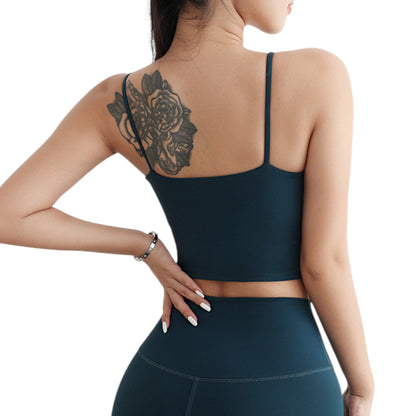 Yoga Fitness Spaghetti Strap Tank Top for Women – Lightweight, Breathable Workout Cami for Gym, Running & Pilates