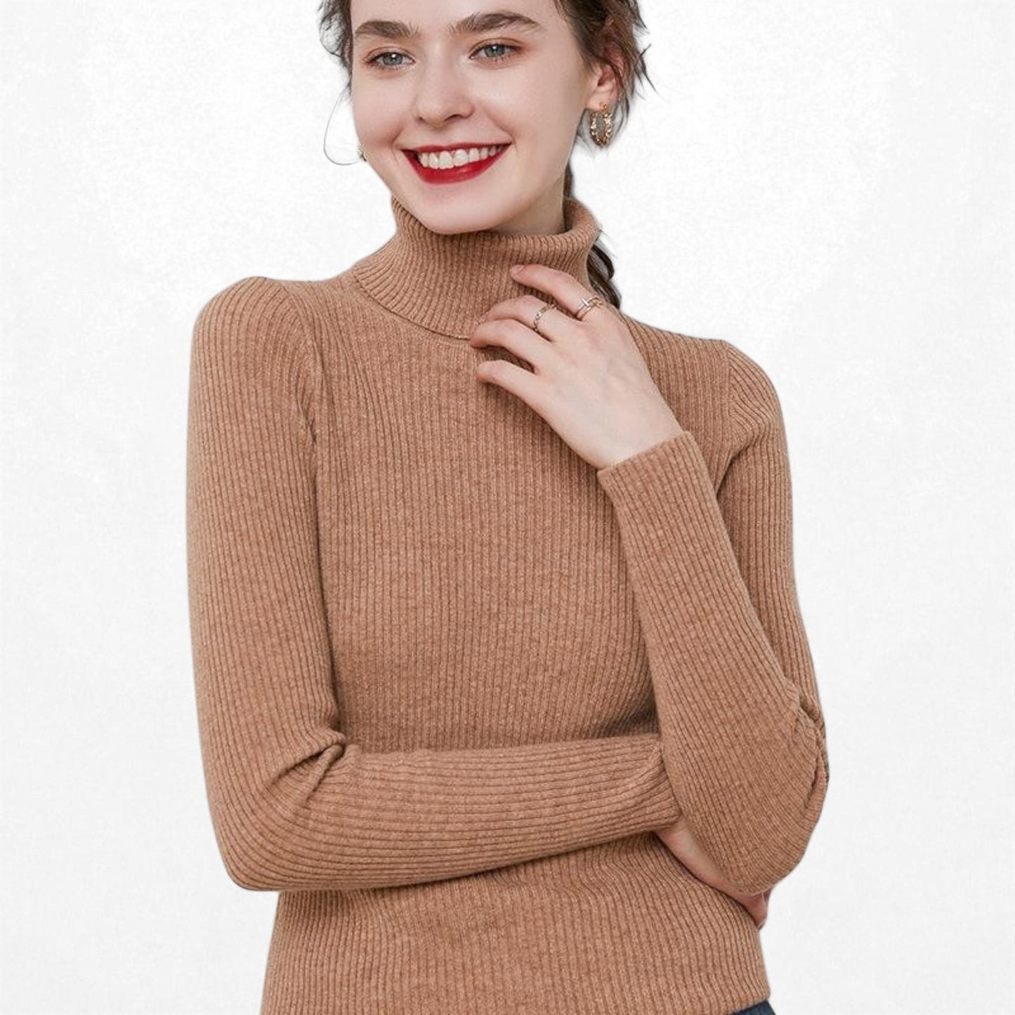 Women’s Stylish Slim Pullover Sweater – Cozy Daily Outfit