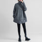 Women's Thickened Turtleneck Cotton Sweater – Cozy Knit Pullover for Autumn & Winter
