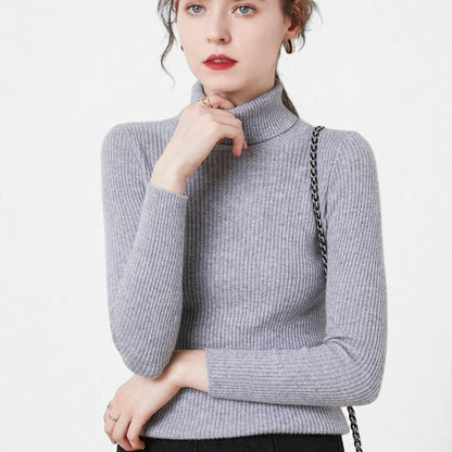 Women’s Stylish Slim Pullover Sweater – Cozy Daily Outfit