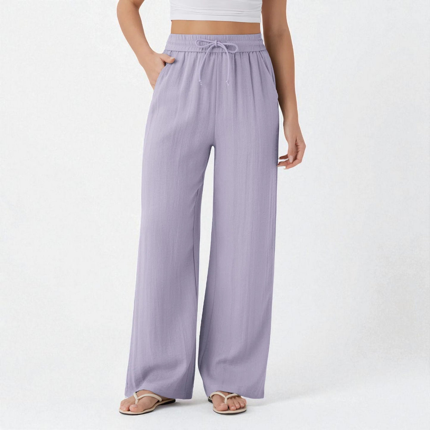 Women’s Comfy Loose Pants – Office, Travel & Daily Wear Trousers