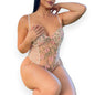 Butterfly Lace Bodysuit – Elegant Short Sleeve Women’s Pullover