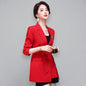 Women’s Modern Business Blazer – Long Sleeve Office Suit Coat
