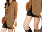 Fashionable Women’s Solid Color Blazer – Elegant Minimalist Jacket