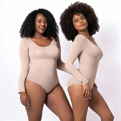 Women’s Seamless One-Piece Corset Bodysuit – Shaping & Slimming Fit