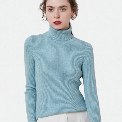 Women’s Stylish Slim Pullover Sweater – Cozy Daily Outfit