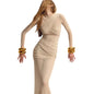 Women's Elegant Mesh Patchwork Bodycon Dress Long Sleeve Sexy Double Layer See-Through Club Evening Party Vestido