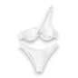 Women's Brazilian Bikini Set – Cheeky Cutout Underwire One Shoulder Swimsuit