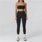 Women’s Seamless Sports Set – Bra, Shorts, Pants