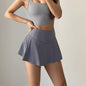 Anti-glare Fitness Quick-drying Sports Running Skirt Women