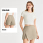 Fake Two-piece Sports Shorts Women's Outer Wear Slimming Anti-emptied Outdoor Mountaineering Front Skirt Rear Pants