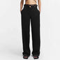 Woven Stitching Statement One-button Cropped Blazer Pants