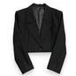 Women’s Cropped Business Casual Blazer – Oversized Office Suit Jacket for Work & Evening