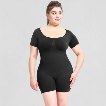 Women's Outer Wear Bodybuilding Jumpsuits Short Sleeve