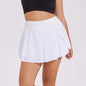 Plus Size High Waist Running Sports Short Skirt Women's Fitness Pants Yoga Skirt