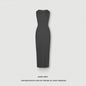 Lady Like Woman Vest High-grade Slim Fit Slimming Knitted Dress