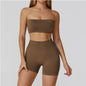 Women’s Seamless Sports Set – Bra, Shorts, Pants