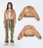 Loose Short Fashion Cotton Coat Woman