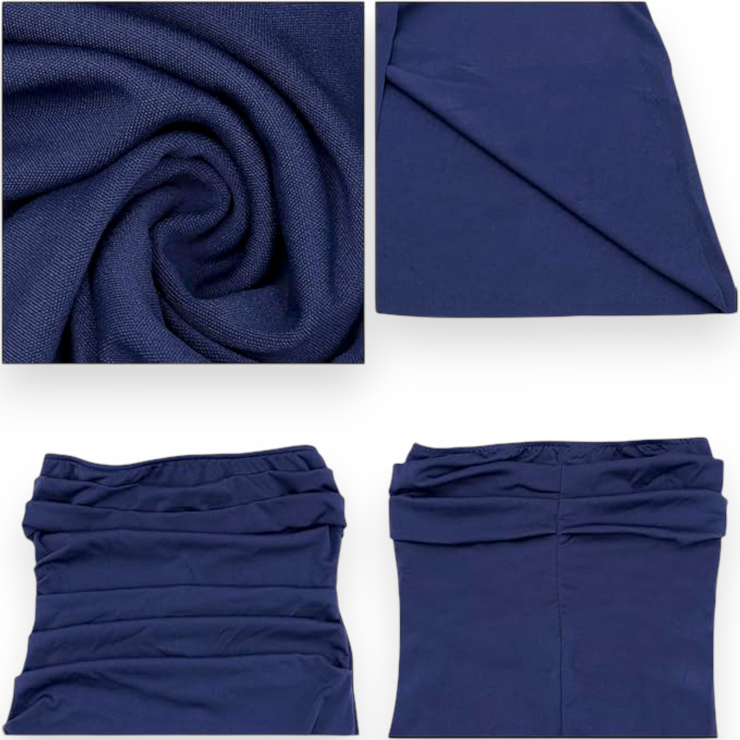 Women's Strapless Backless Maxi Dress - Sexy Bodycon Ruched Off Shoulder Evening Gown with High Slit for Party & Cocktail