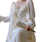 Women’s Lace Mesh Lingerie Set – Suspender Babydoll Nightwear for Romantic Evenings