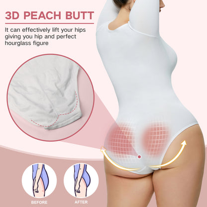 Women’s Seamless One-Piece Corset Bodysuit – Shaping & Slimming Fit