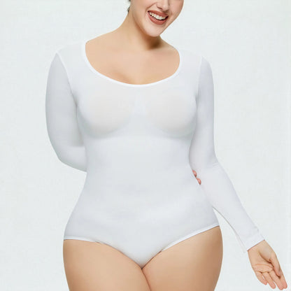 Women’s Seamless One-Piece Corset Bodysuit – Shaping & Slimming Fit