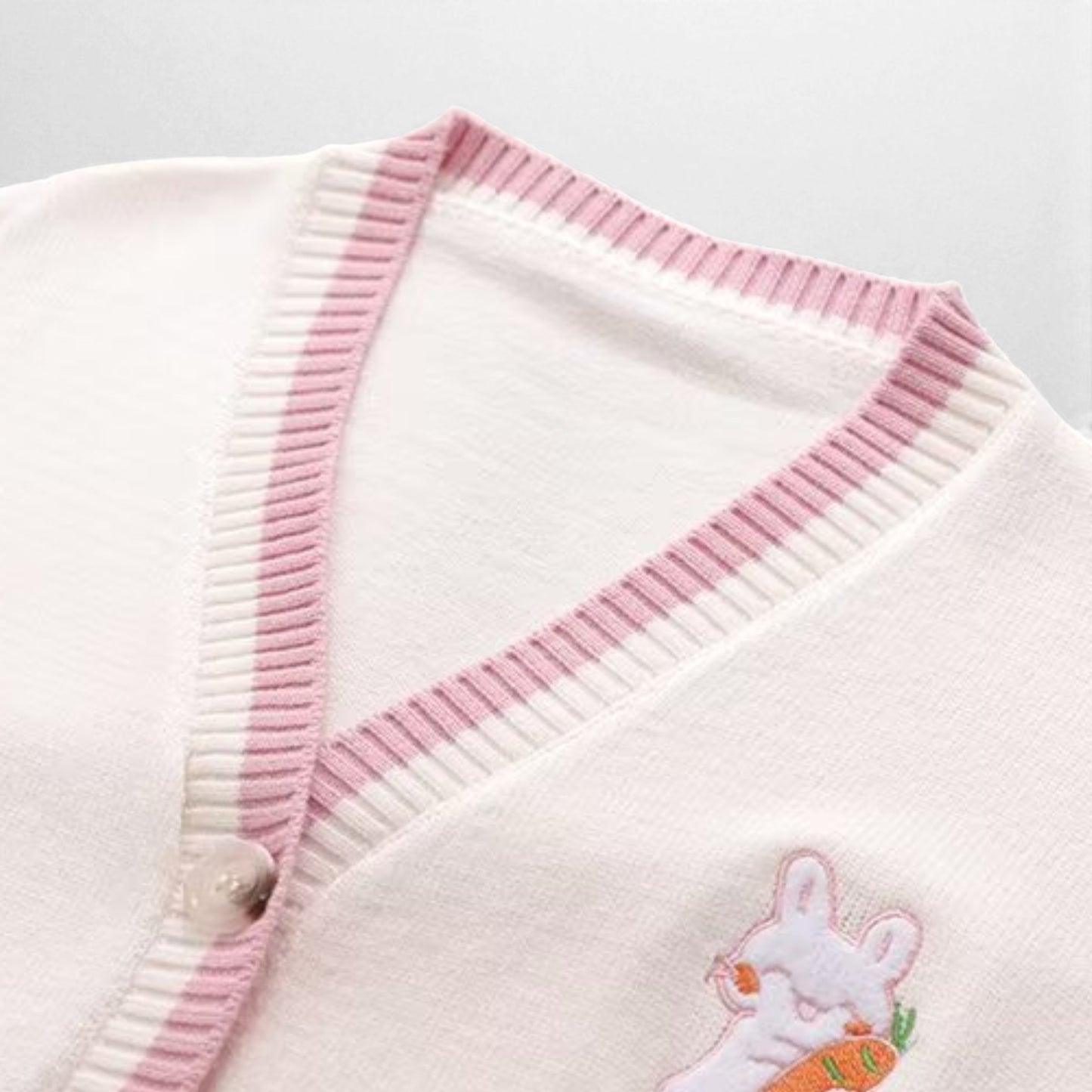 Girls Kawaii Japanese School Knit Cardigan – JK Cosplay Uniform Sweater