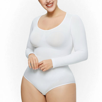Women’s Seamless One-Piece Corset Bodysuit – Shaping & Slimming Fit